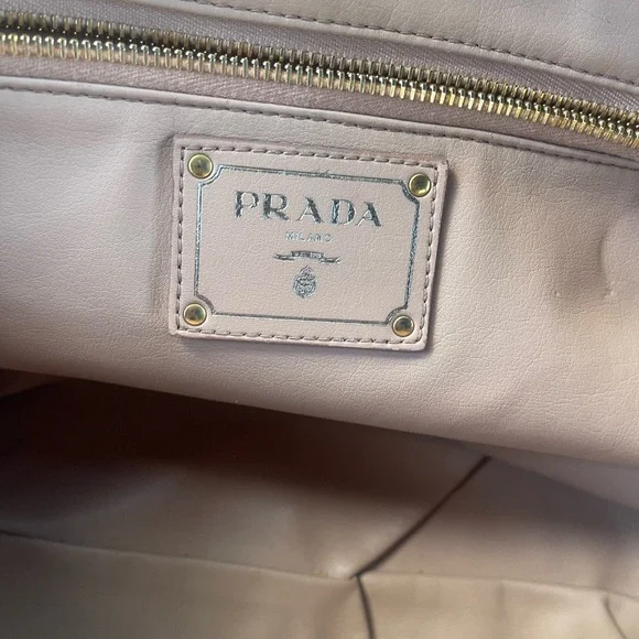 Authentic Prada Vitello Shine Baulleto Bag- Used Condition As Is - with COA - Picture 12 of 17